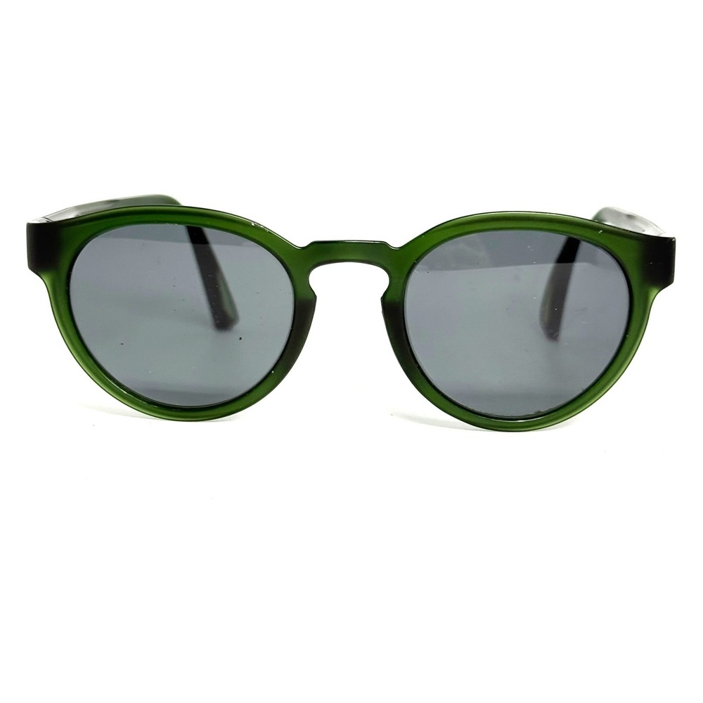 Warby Parker Callum Sunglasses Green Round Frames 49-22-140 W 0721
